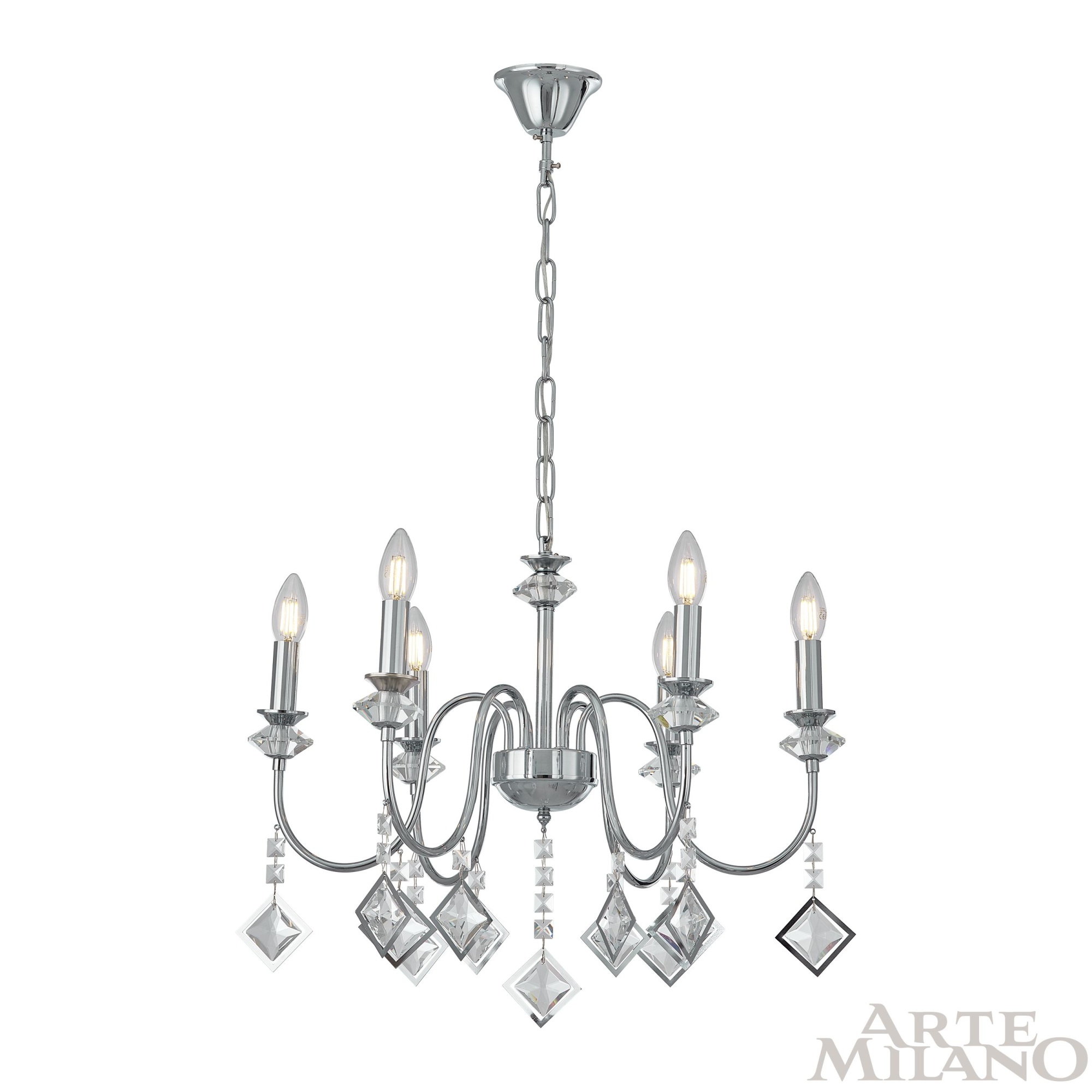 Люстра 342101/6 CR Arte Milano