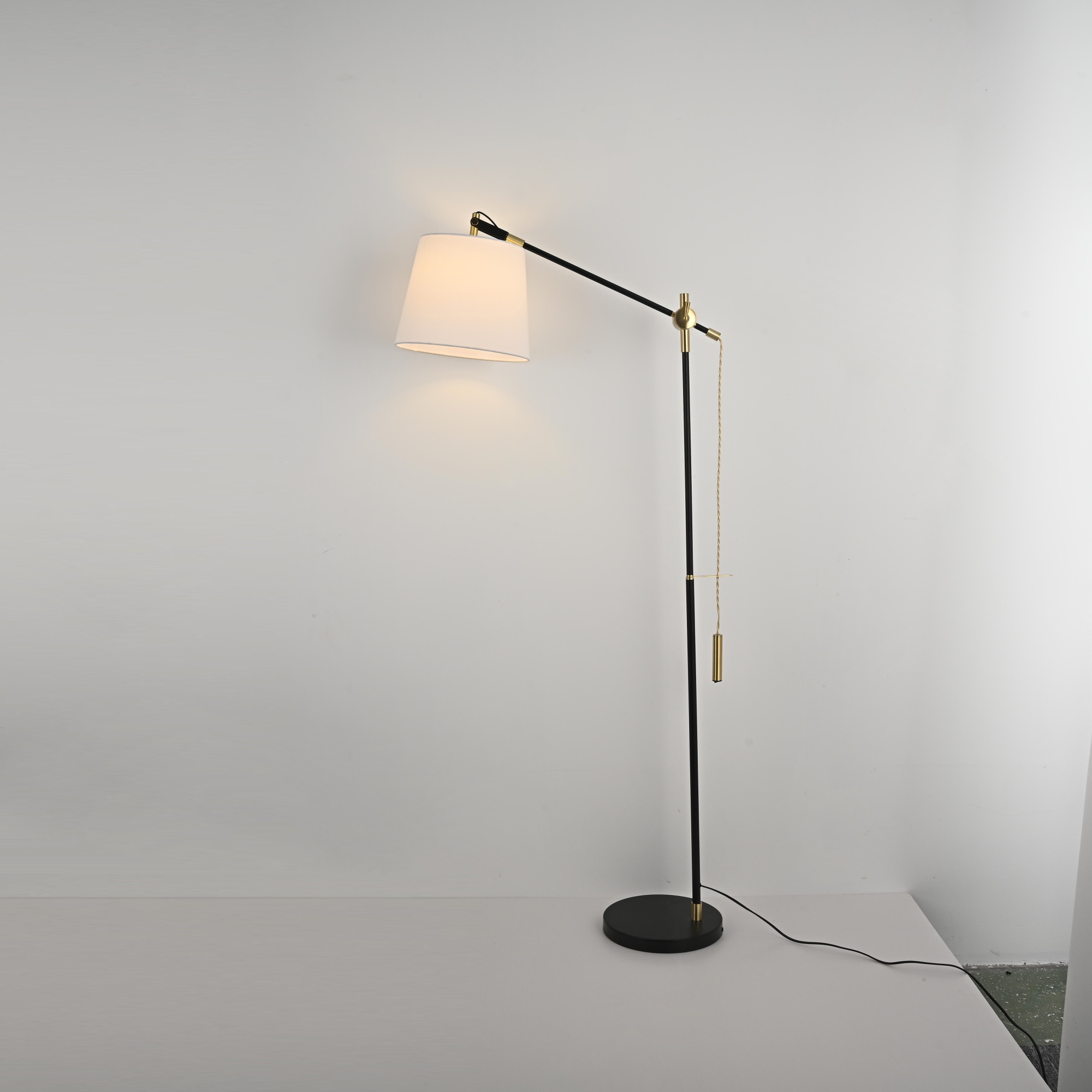 Напольный Торшер Pipe White By Imperiumloft