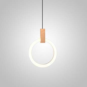 Подвесной светильник HALO D30 Wood by ImperiumLoft