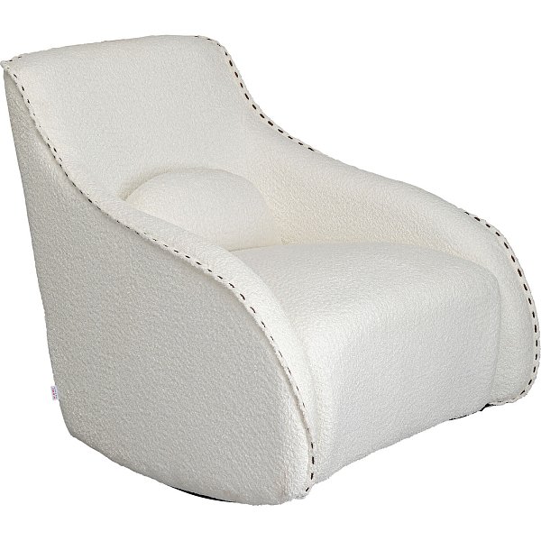 Кресло-качалка Swing Ritmo Boucle Cream KARE 70200