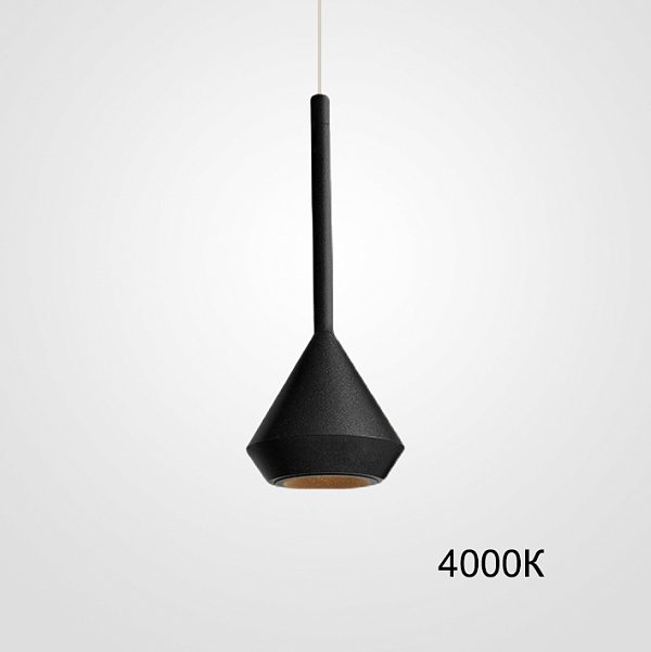 Подвесной светильник GIAN Black 4000К by ImperiumLoft