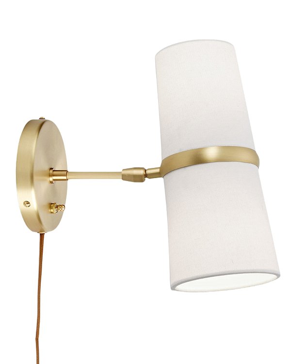 Золотое бра Флемиш с проводом Louvre Home JJ11116-2WA