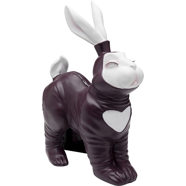 Копилка Fetish Bunny Sitting Burgundy KARE 57482