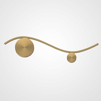 Настенный светильник TEMP L60 Brass by ImperiumLoft