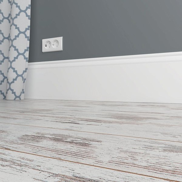 Плинтус Ultrawood арт. Base 0007 (2440 x 185 x 15 мм.)