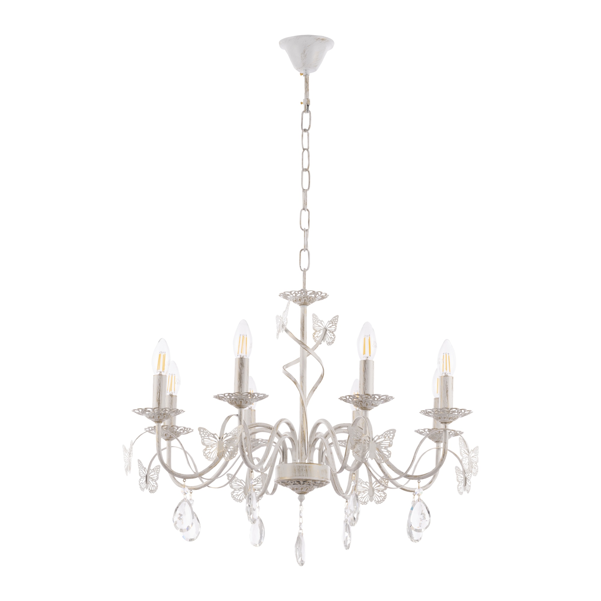 Люстра 346179/8 WT+G Arte Milano