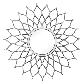 Зеркало BountyHome Mast Silver mv036-silver