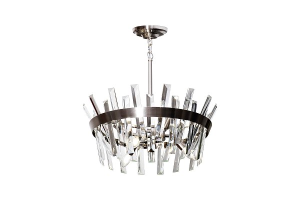 Люстра подвесная со стеклом Garda Decor 92EL-YG02120-6P