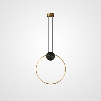 Подвесной светильник WOLKE D40 Brass by ImperiumLoft