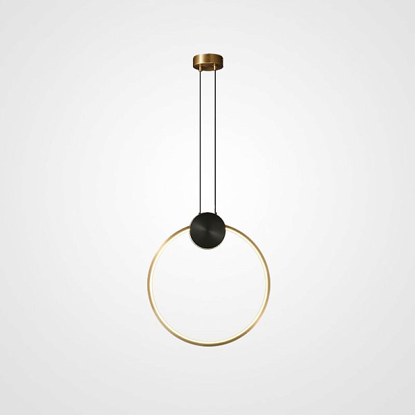 Подвесной светильник WOLKE D40 Brass by ImperiumLoft