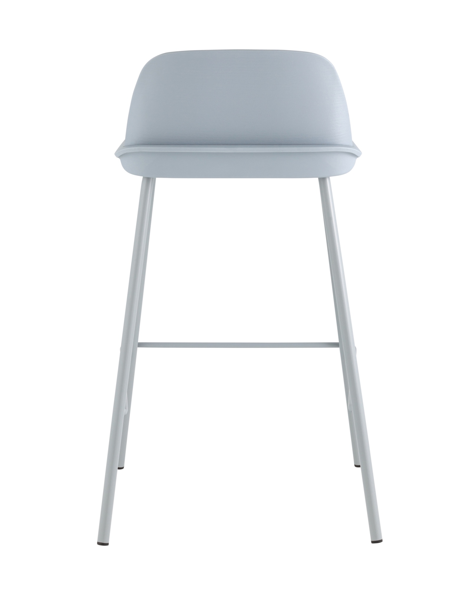 Стул полубарный Mist серо-голубой Stool Group