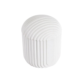 Белая банка из искусственного камня Ateneas La Forma (ex Julia Grup)