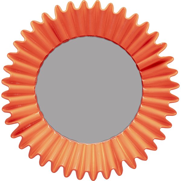 Зеркало настенное Hermosa Orange Ø32cm KARE 70929