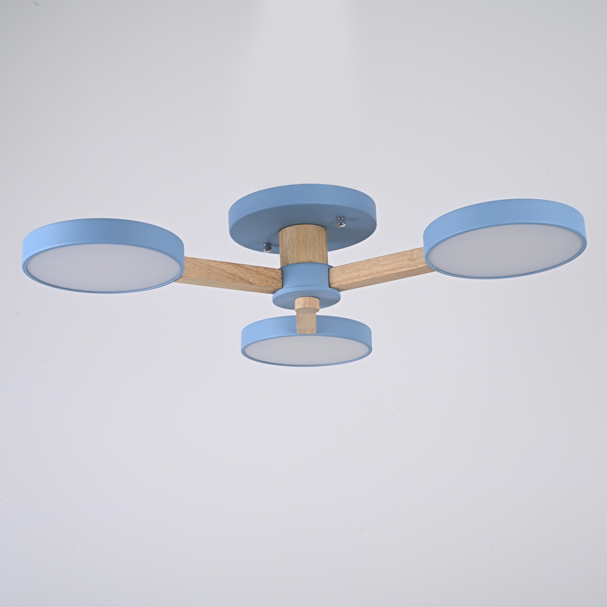 Потолочная люстра TURNA 3 Blue by ImperiumLoft