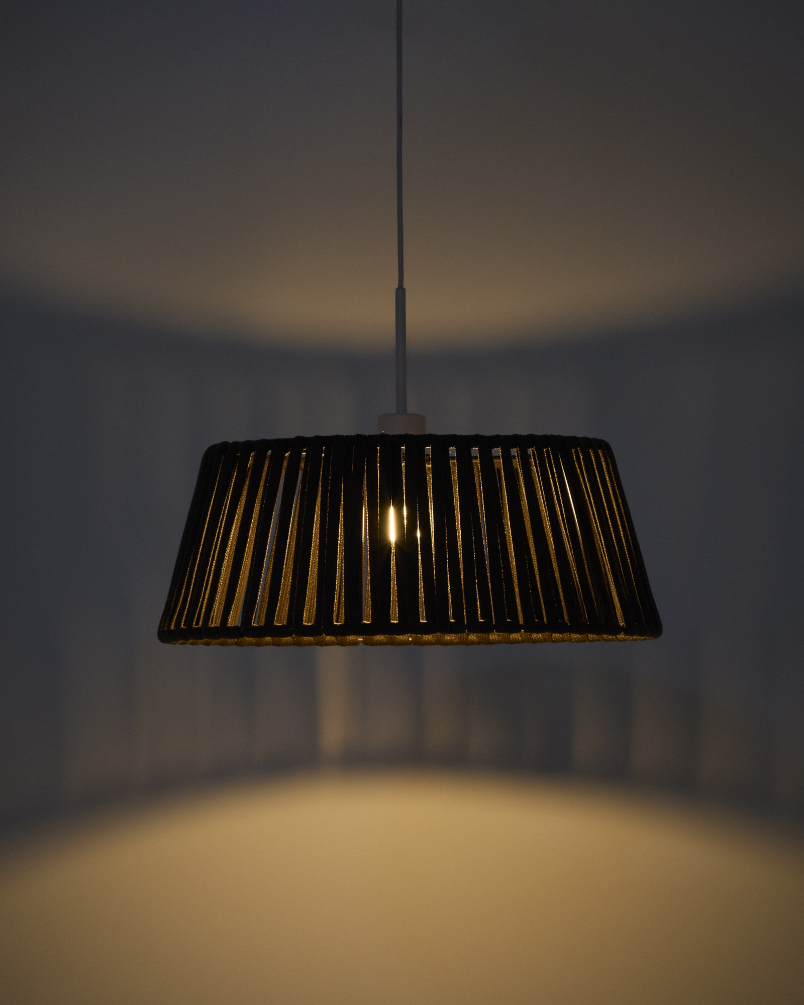 Абажур для подвесного светильника Aldet коричневый, Ø46 см La Forma 482399