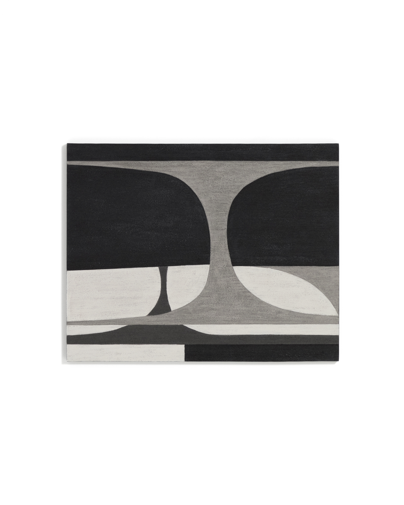 Абстрактная черно-белая картина Onure, 80 x 100 см La Forma 481271