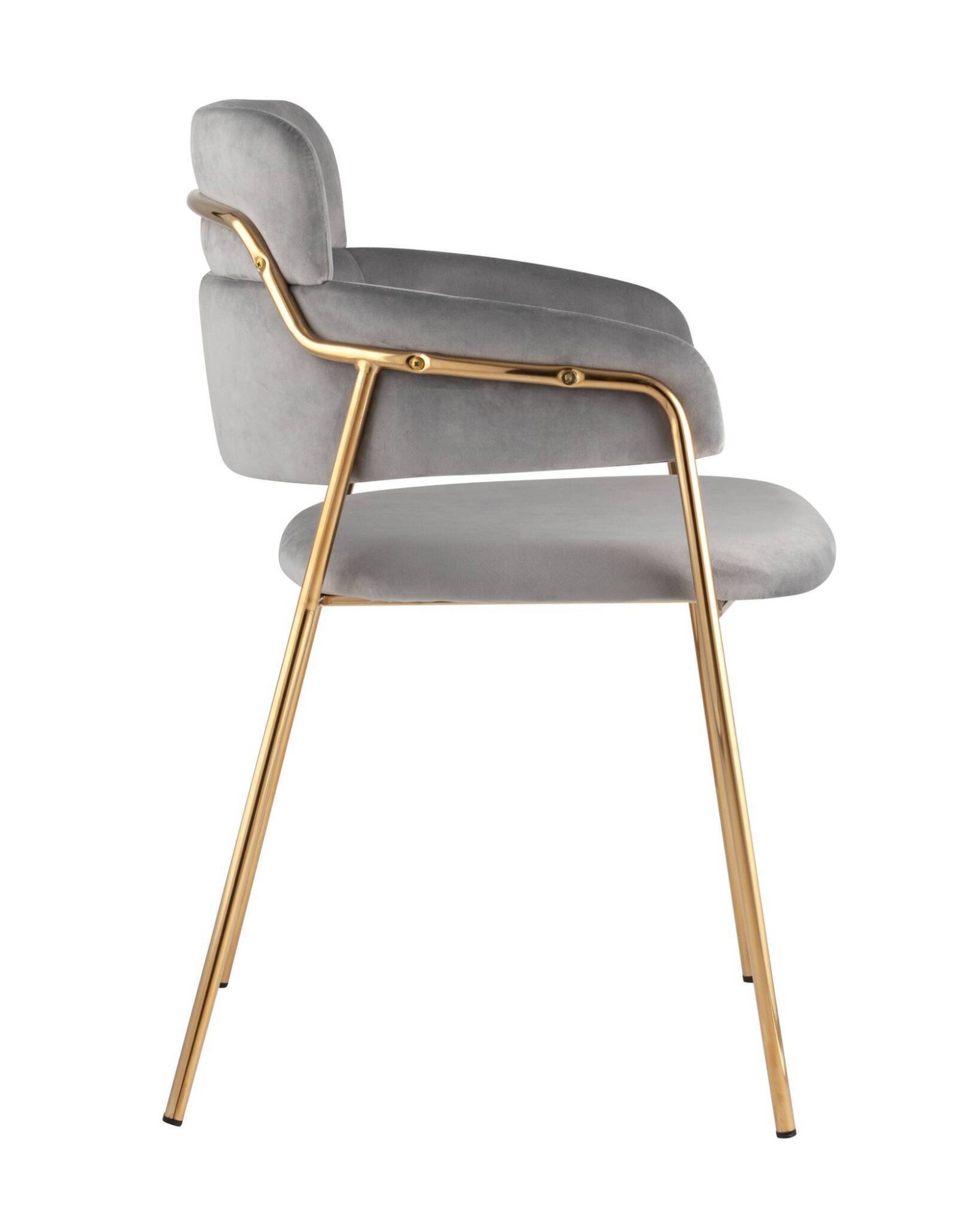 Стул Полин светло-серый Stool Group