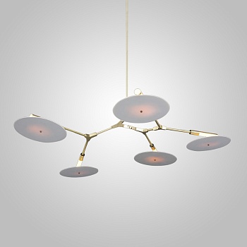 Подвесная люстра DISCS D122 Gold by ImperiumLoft