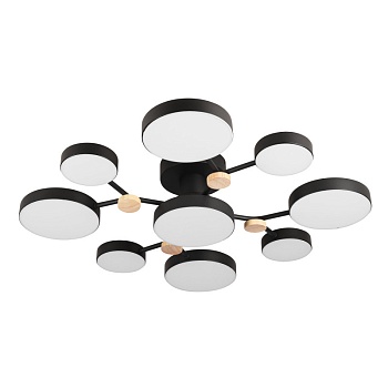 Накладная люстра LED4U L3201-780 BK