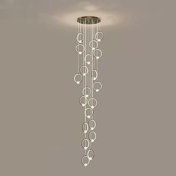 Подвесной светильник LUANA MORE L20 Black by ImperiumLoft