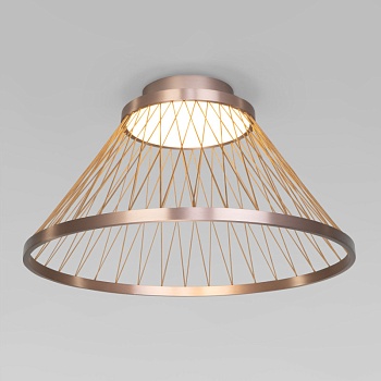 Накладной светильник Eurosvet 40019/1 LED коричневый