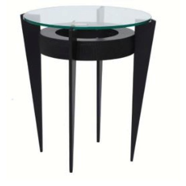 Стол приставной Nino Black Ø45cm KARE 71288