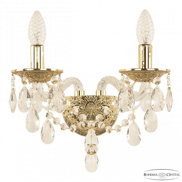 Бра хрустальные 16215B/2/141 G Bohemia Ivele Crystal