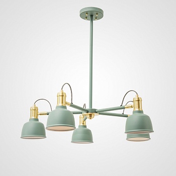 Люстра на штанге VINLAND CH D82 Blue by ImperiumLoft