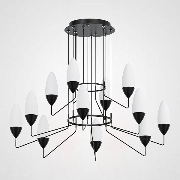 Подвесная люстра TACT 8+4 by ImperiumLoft