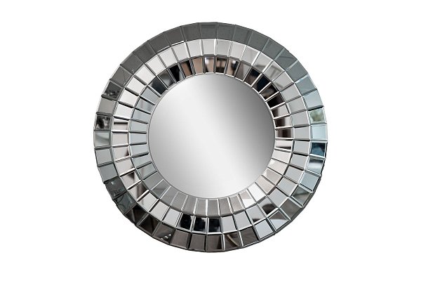 Зеркало круглое в раме из зеркальных элементов Garda Decor 50SX-9159