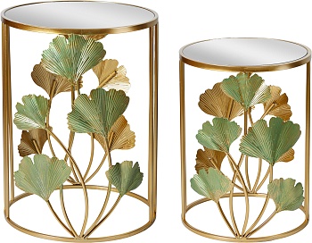Столики интерьерные Листья, набор Glasar 54-269/268