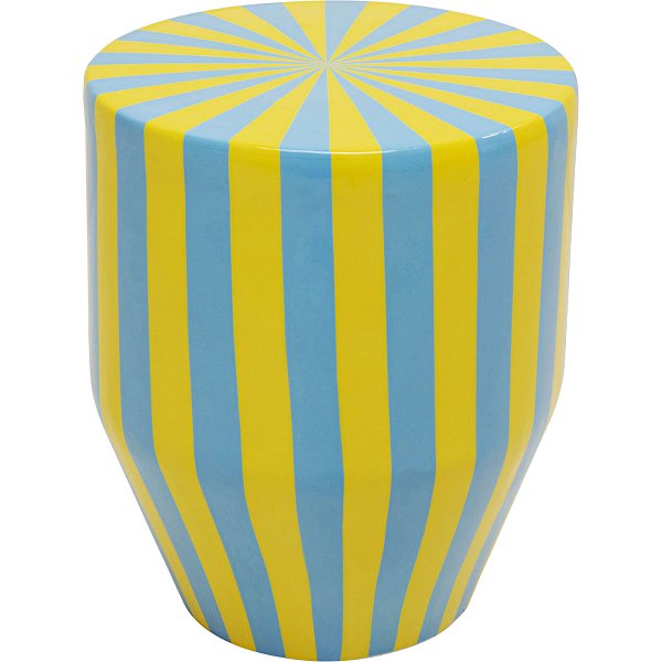 Стол приставной Candy Blue Ø30cm KARE 70802