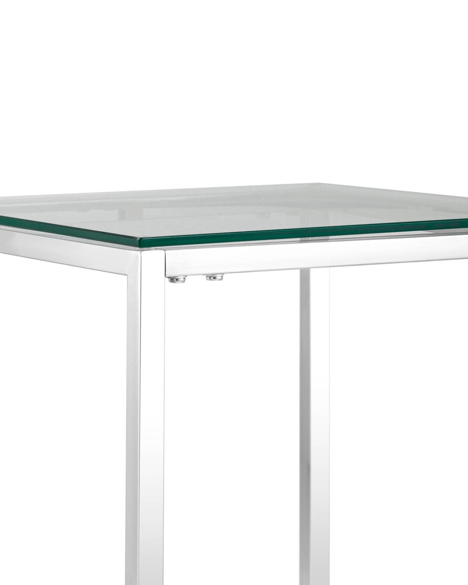 Журнальный стол 40*40 ТАУН серебро Stool Group