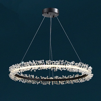 Подвесная люстра THERA D60 Black by ImperiumLoft