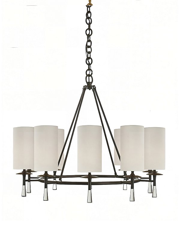 Чёрная люстра Валенте Louvre Home LHLCH300124XNP
