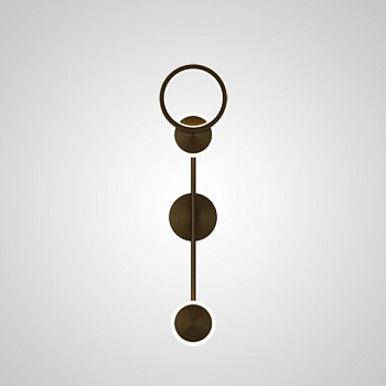 Настенный светильник ZINGY B Black by ImperiumLoft