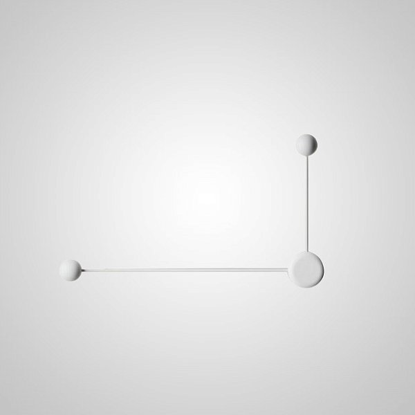 Бра Pin Wall Light C White by ImperiumLoft