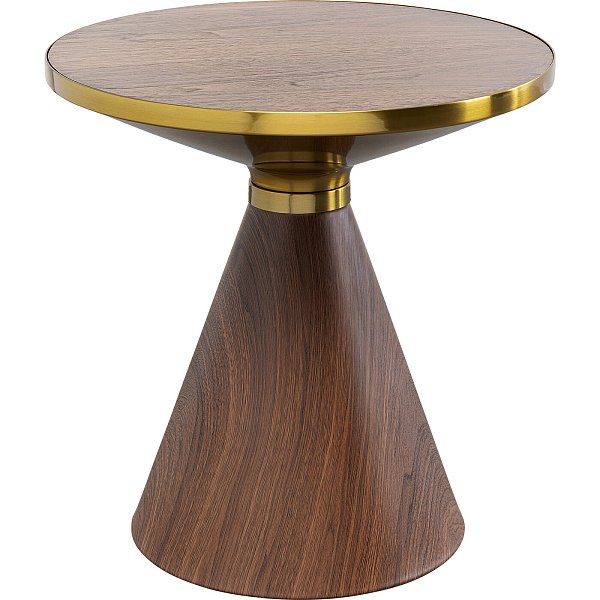 Стол кофейный Cono Marble Ø50 см KARE 87811