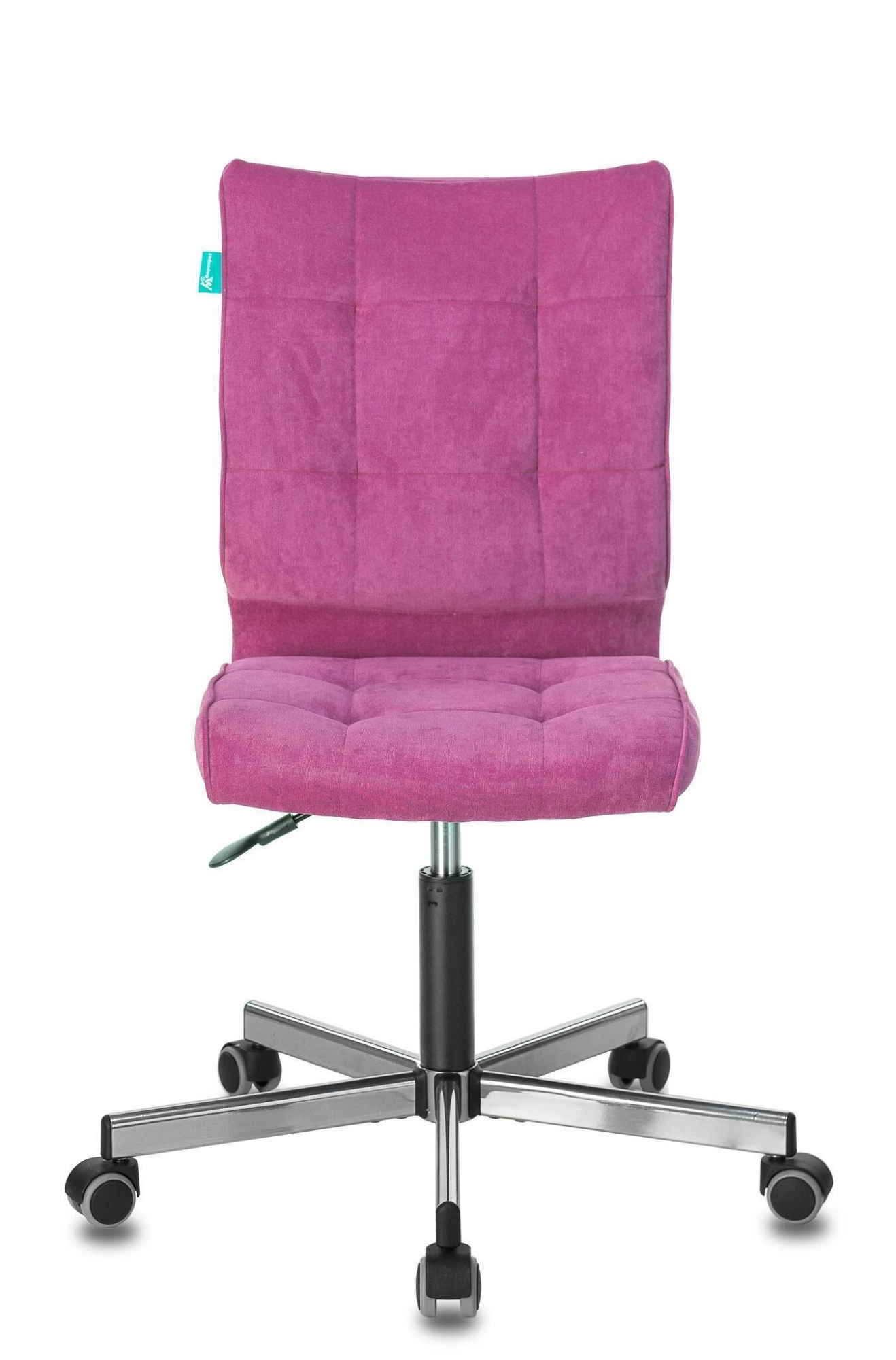 Кресло Бюрократ CH-330M/LT-15 без подлокотников малиновый крестовина металл Stool Group