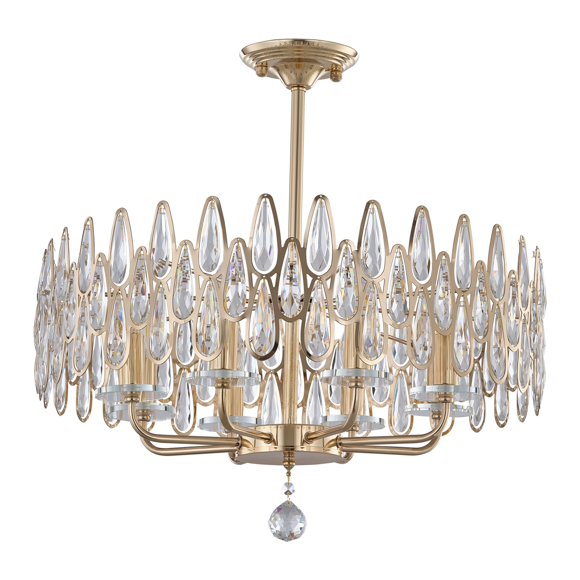 Люстра 372009/8/250/580 GD Arte Milano