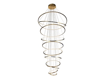 Каскадная люстра Newport 15211/S champagne gold