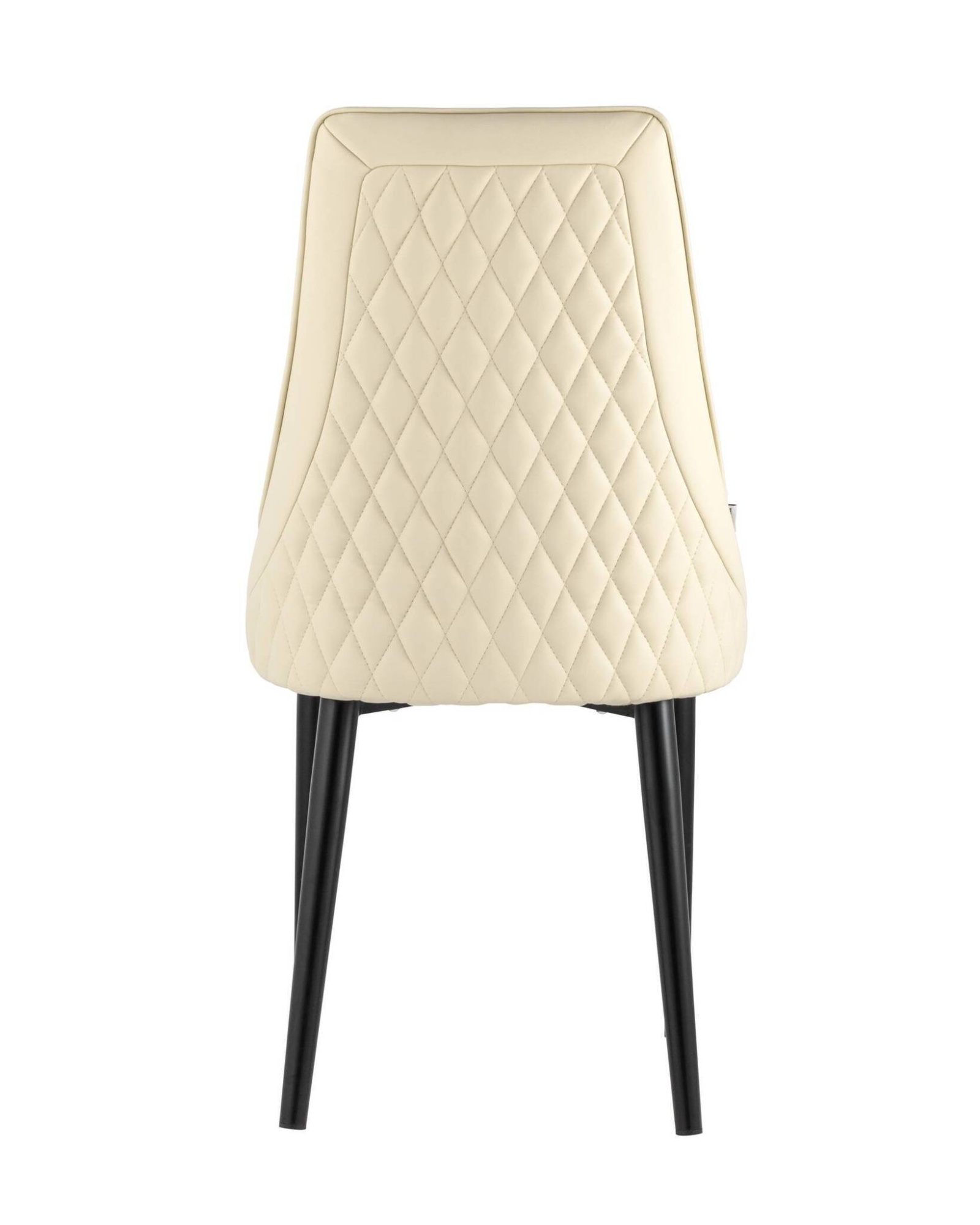 Стул Луис экокожа кремовый черные ножки Stool Group