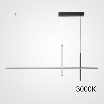 Подвесной светильник SQUIRREL L120 Black 3000К by ImperiumLoft