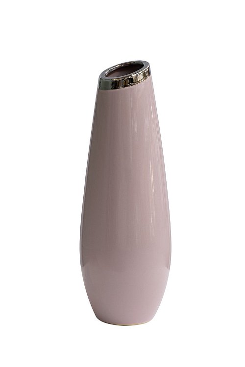 Ваза керамическая розовая Garda Decor 18H7827S-ROS