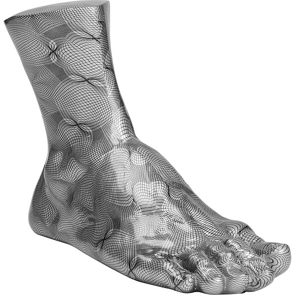 Объект декоративный Foot Grey KARE 51910