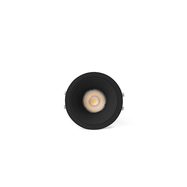 LOX Черный встраиваемый светильник ориентируемый, 2700К 6-8W 2700K 36° Faro