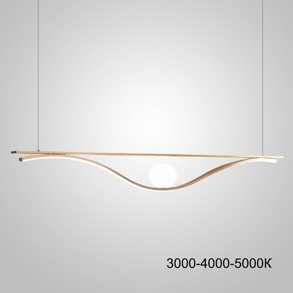 Подвесной светильник PEARLY L180 Трехцветный свет by ImperiumLoft