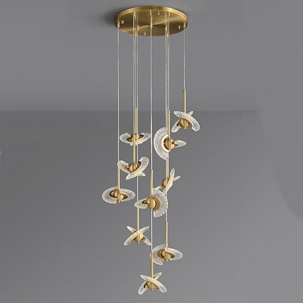 Подвесной светильник PHOENIX LUX COMBO D48 L10 by ImperiumLoft