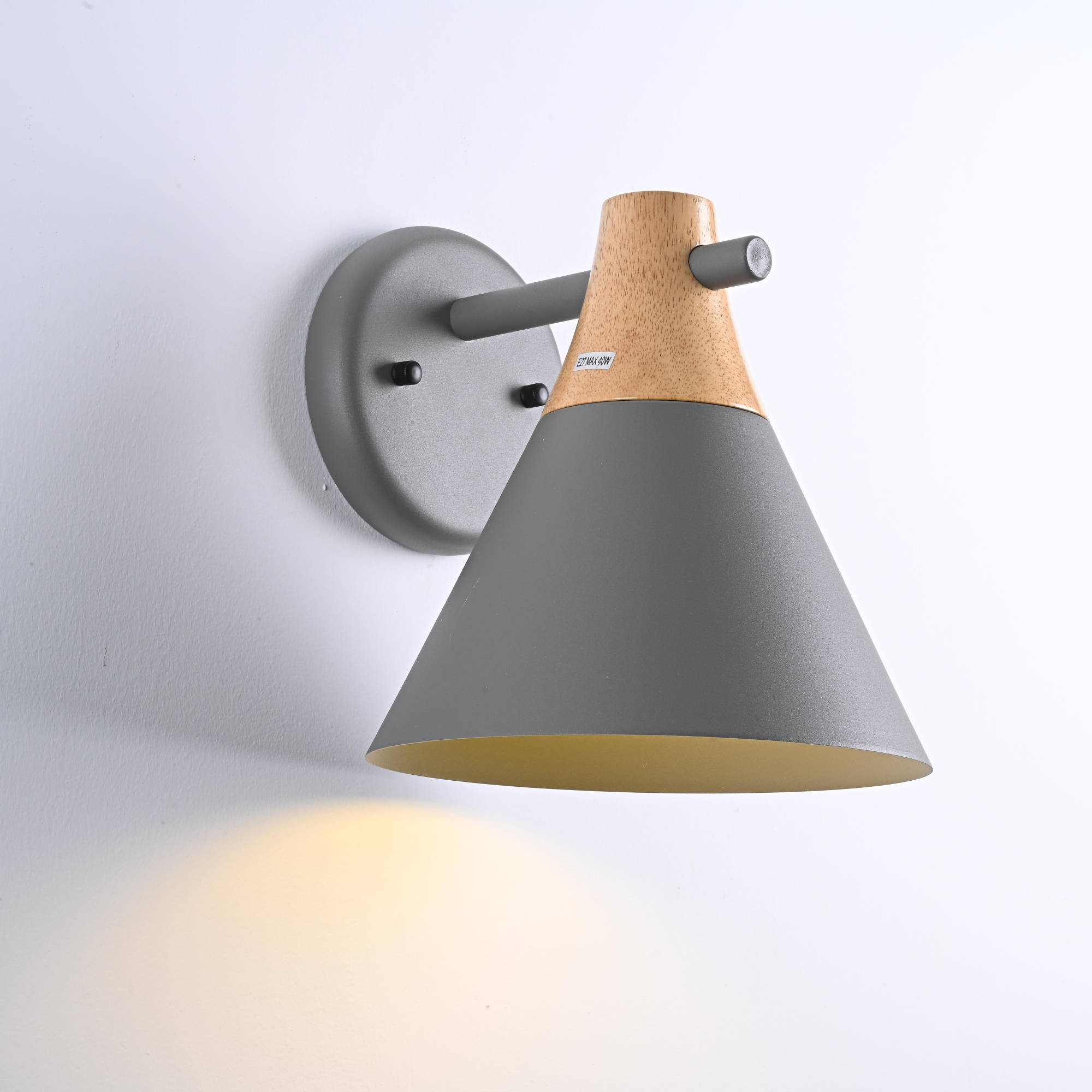 Настенный светильник NOD WALL Gray by ImperiumLoft