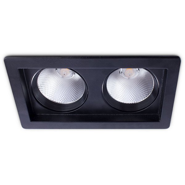 Встраиваемый светильник Arte Lamp A7018PL-2BK